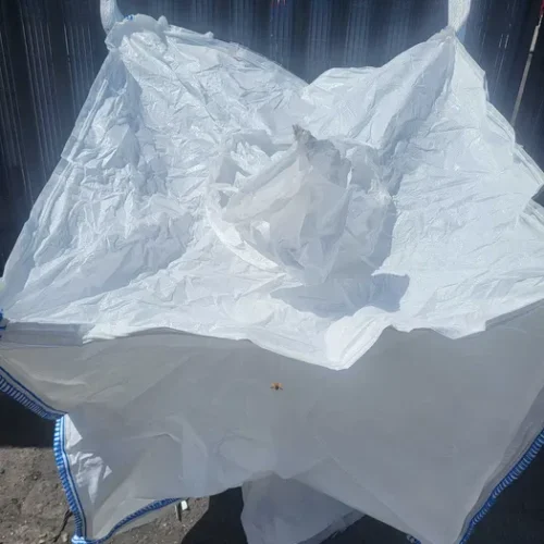 Worki big bag 1M po jednorazowym transporcie budyniu, udźwig do 900 kg