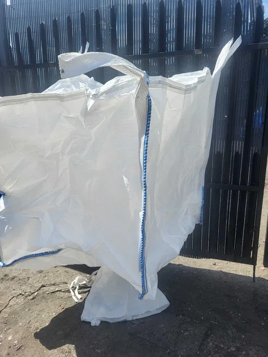 Worki big bag 1M po jednorazowym transporcie budyniu, udźwig do 900 kg